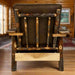 Amish Hickory Log Back of Chair