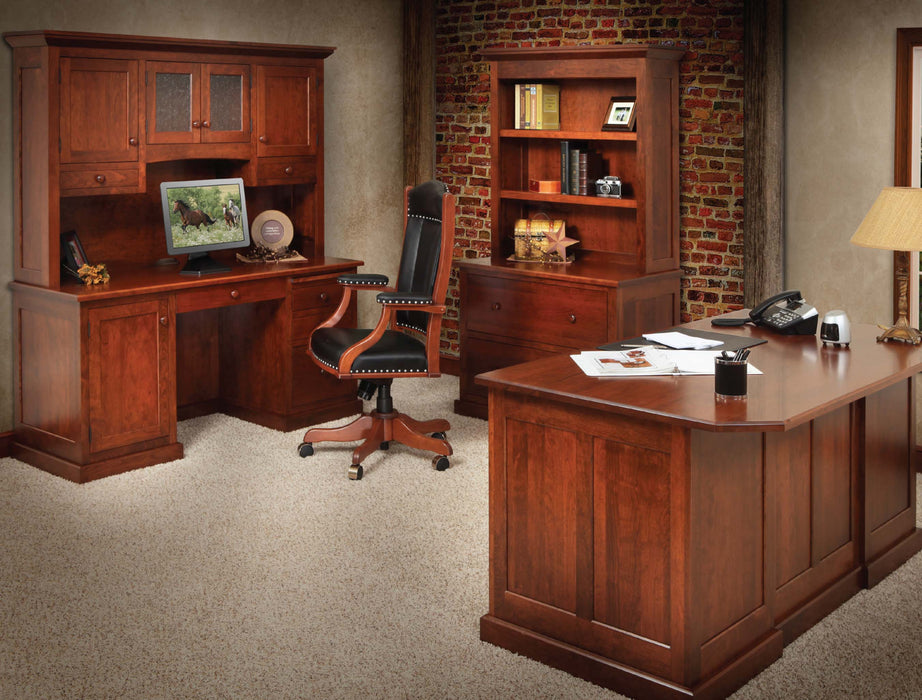 Amish Homestead Executive Desk Executive Desks Traditional