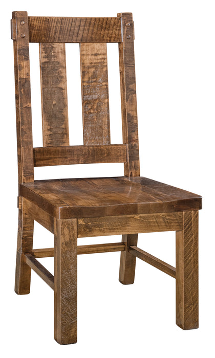 Quick Ship Amish Houston Dining Chair Dining Chairs Farmhouse Rough Sawn