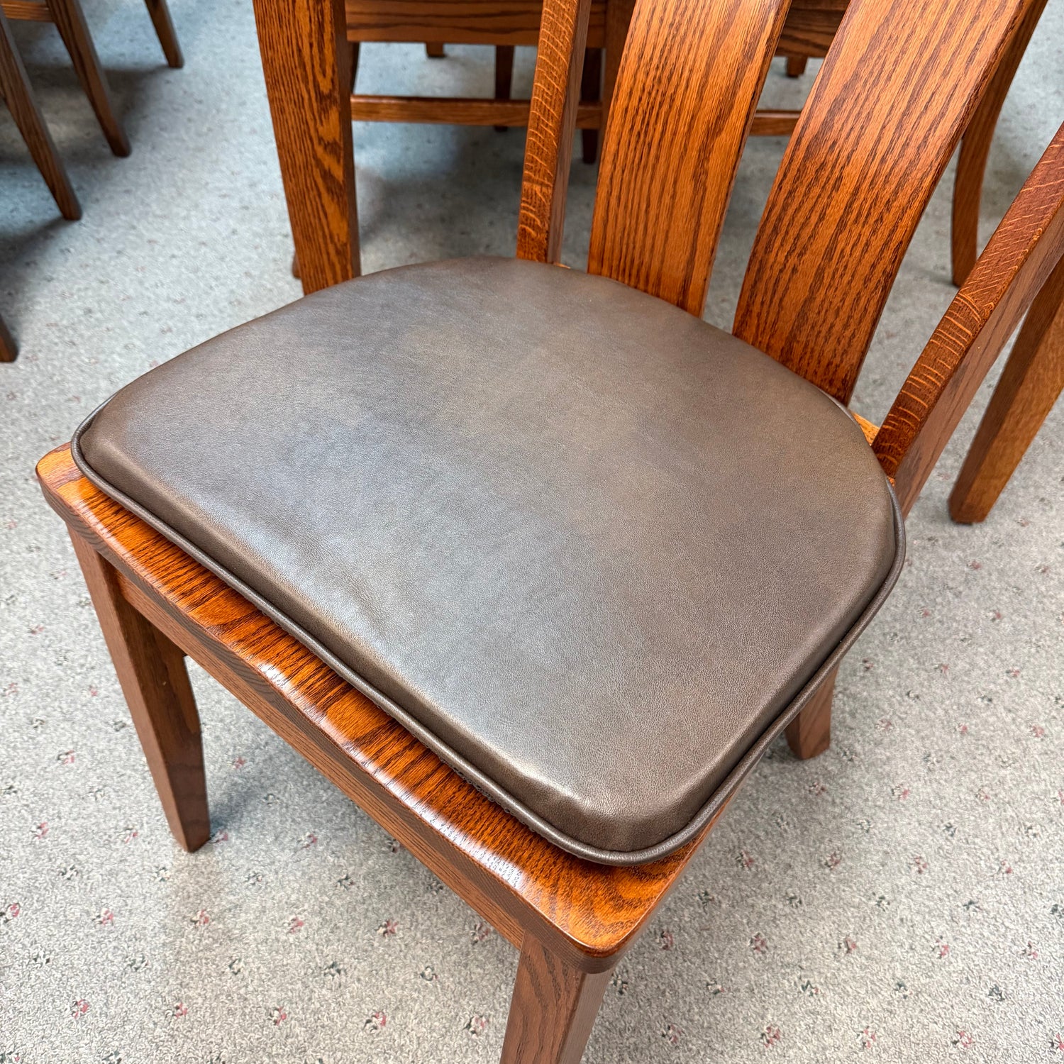 Amish Non-Slip Upholstered Dining Chair Seat
