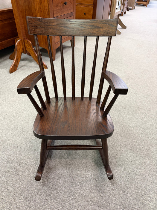 Amish Comb Back Kids Rocking Chair - In-Stock