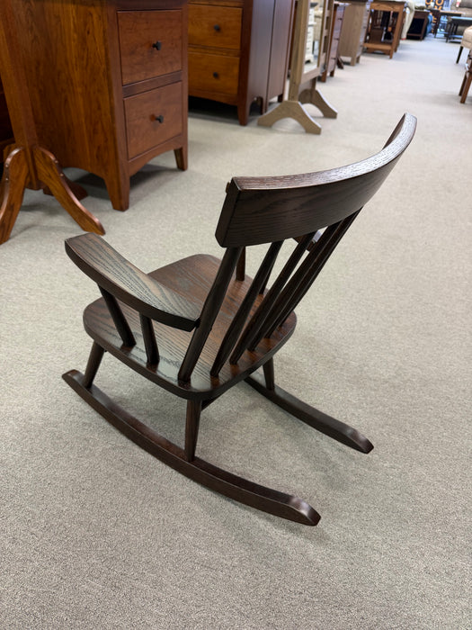 Amish Comb Back Kids Rocking Chair - In-Stock