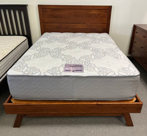 Amish Vienna Platform Bed Panel Beds Mid-Century