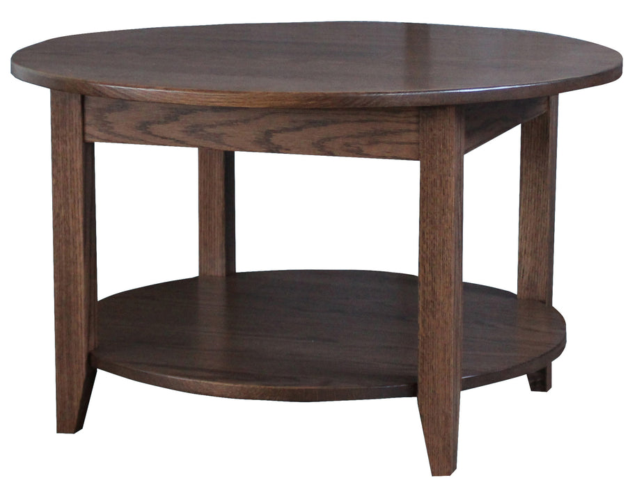 Woodland Round Coffee Table Coffee Tables Shaker