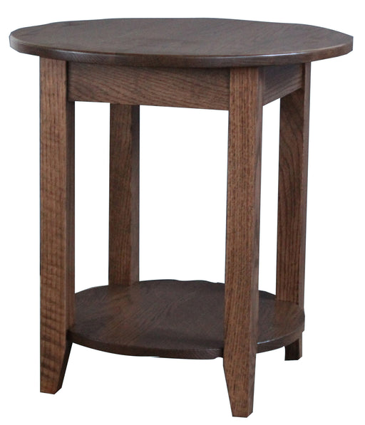 Woodland Round End Table End Tables Shaker