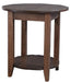 Woodland Round End Table End Tables Shaker