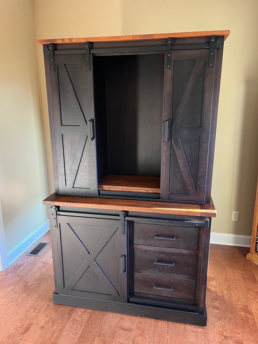 Custom Cottage Buffet w/ Hutch Top Custom Furniture Farmhouse No Price