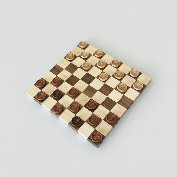 Amish Checkers / Chess Game Board ONLY