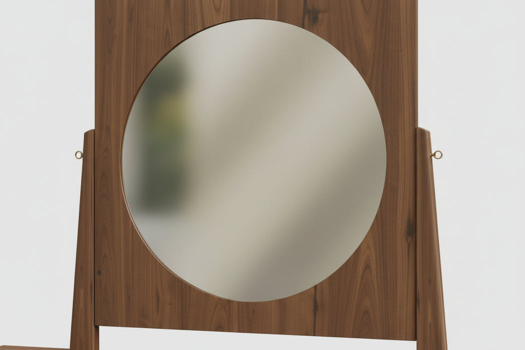 Amish Java Dresser With Mirror Option