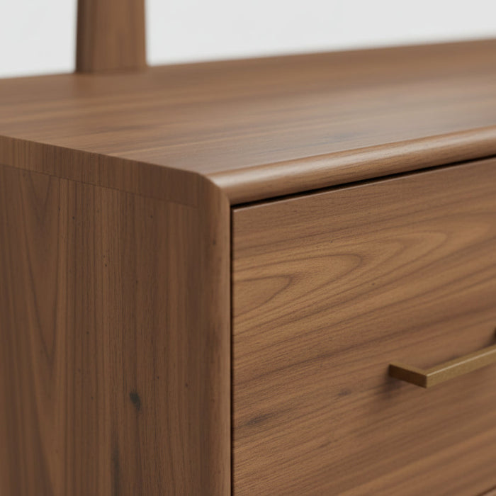 Amish Java Dresser With Mirror Option
