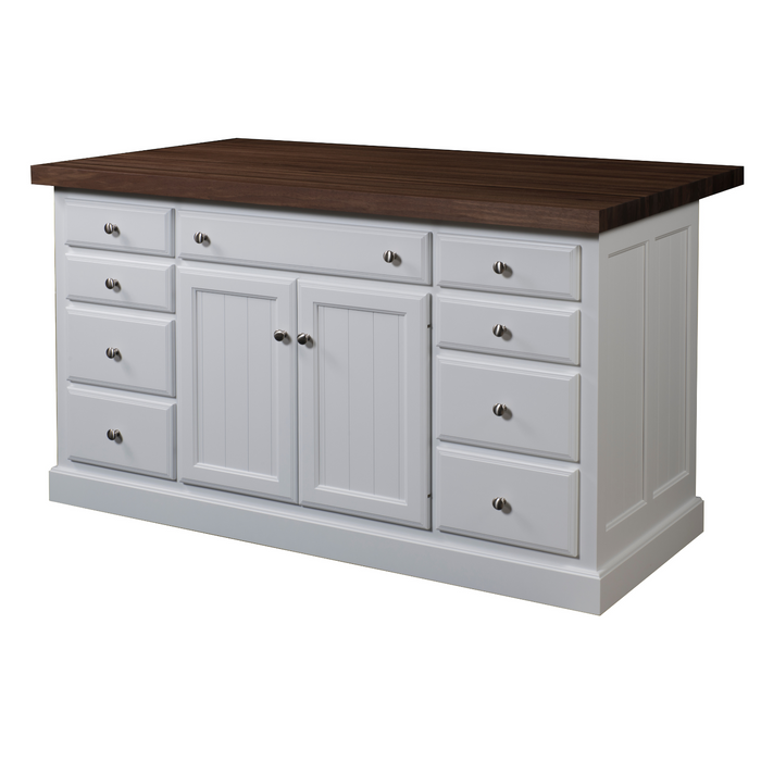 Amish Jefferson City Traditional Island 64" Kitchen Islands: 60-69" Traditional