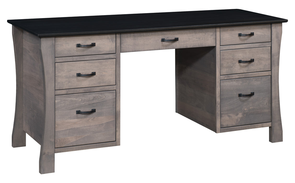 Kapernaum Double Pedestal Desk Double Pedestal Desks Contemporary