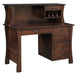 Kapernum Single Pedestal Desk and Hutch Single Pedestal Desks Contemporary