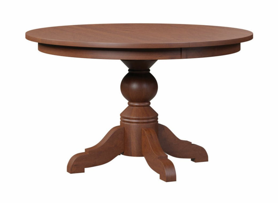 Amish Kowan Single Pedestal Table Single Pedestal Tables Contemporary