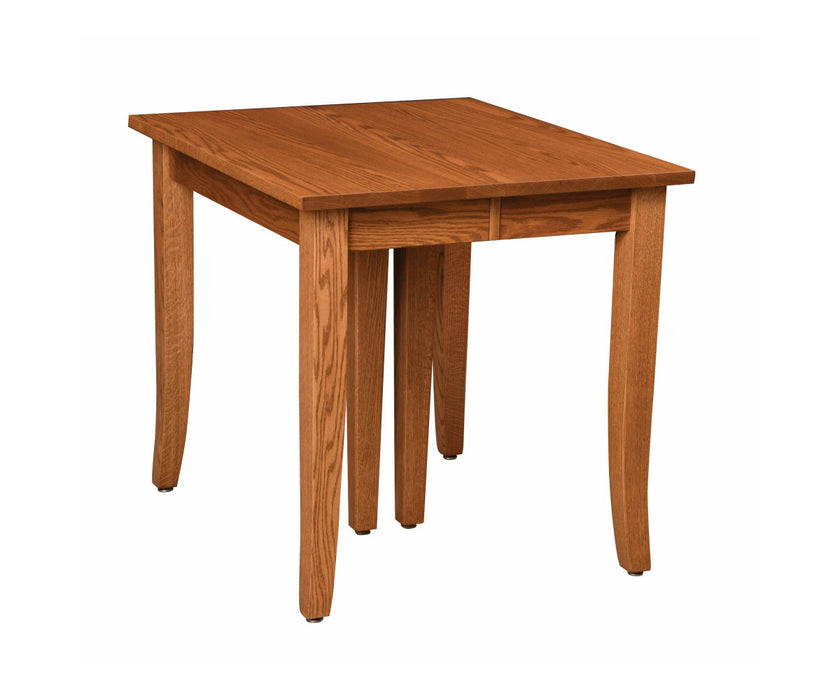 Amish Transformer Leg Table (Up to x8-12" Leaves!)