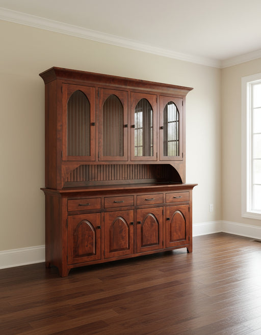 Kowan 4-Door Hutch 4-Door Hutches Contemporary Mission