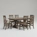 Urbana Double Pedestal Table Trestle Dining Tables Farmhouse