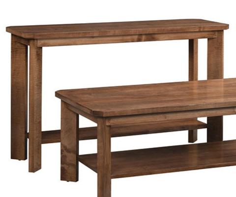 Amish Luxboro Sofa Table Sofa Tables Contemporary