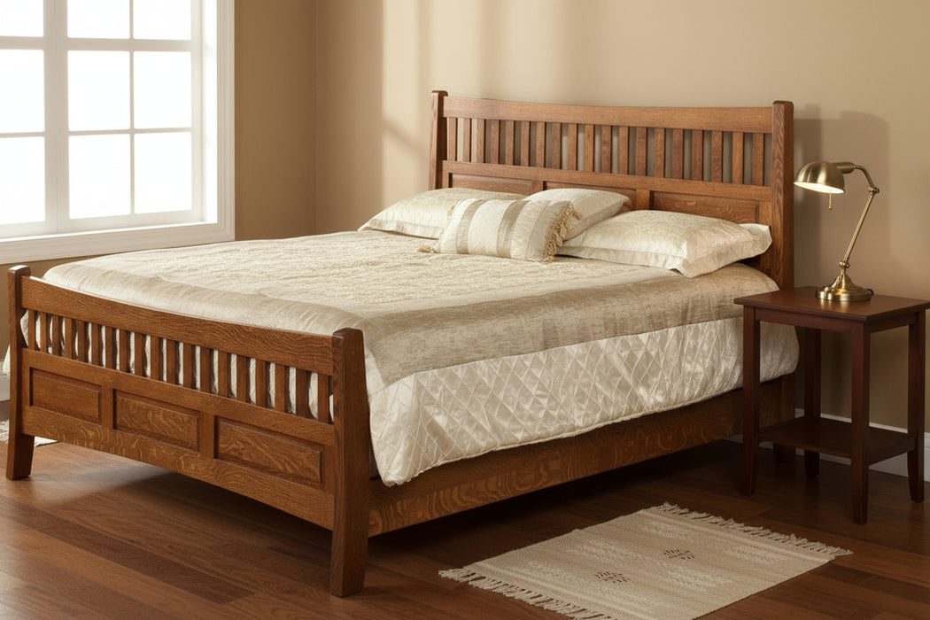 Amish Lane Shaker Bed Spindle/Slat Beds Mission