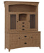 Larson Mission 3-Door Hutch 3-Door Hutches Contemporary Mission