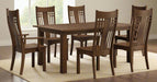 Amish Larson Mission Dining Set Leg Table & Chair Sets Mission