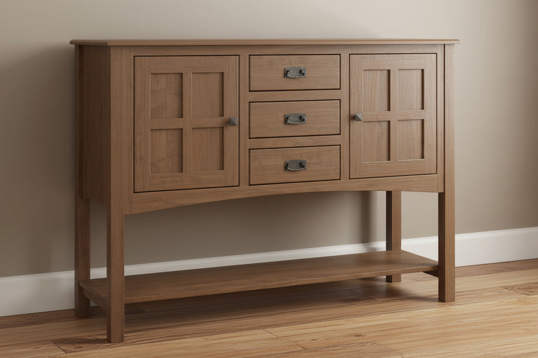 - Standard Hardware: D925-BL, D942-BL
- Adjustable Shelves
- Flush Doors & Drawers