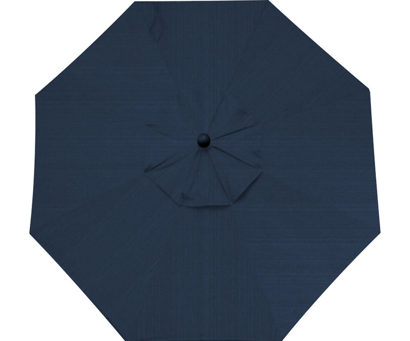 Amish Signature Market Umbrella - Multiple Fabrics Latitude Navy Umbrellas