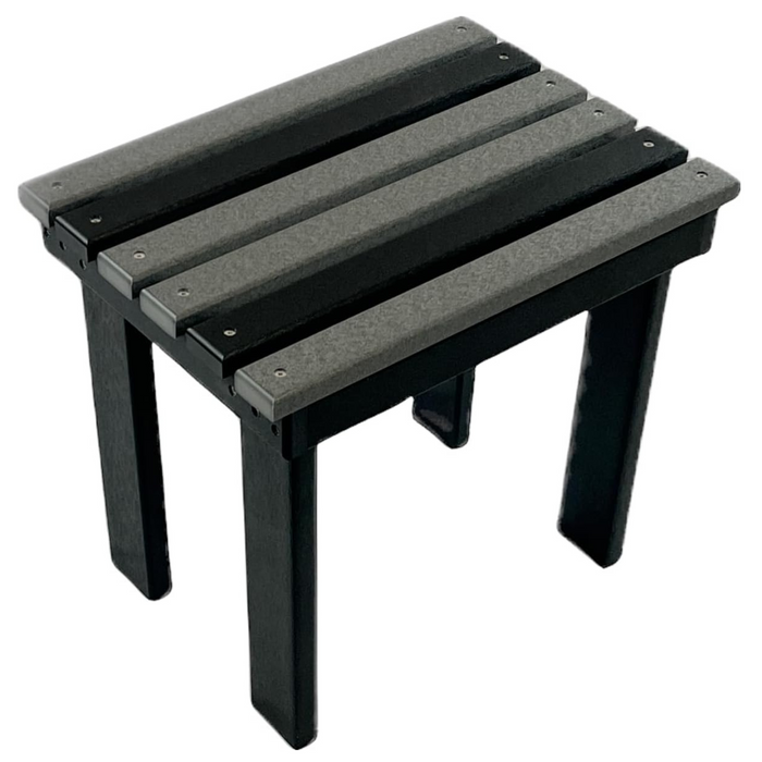 Eco End Table Dark Gray on Black End Tables