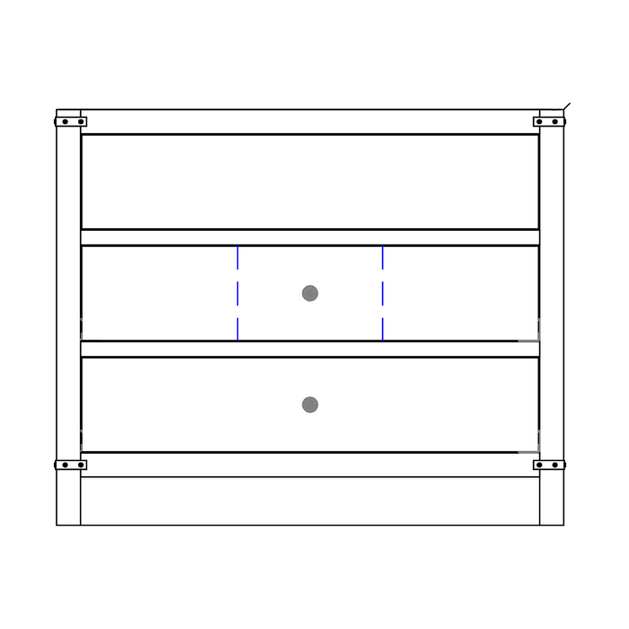 Amish Lexington Bathroom Vanity - Multiple Sizes 42" Wide Bathroom Vanities: 40-49" Wide Farmhouse