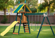 Little Gem Play Set - Playmor Swing Sets Amish Built Kids Swing Set