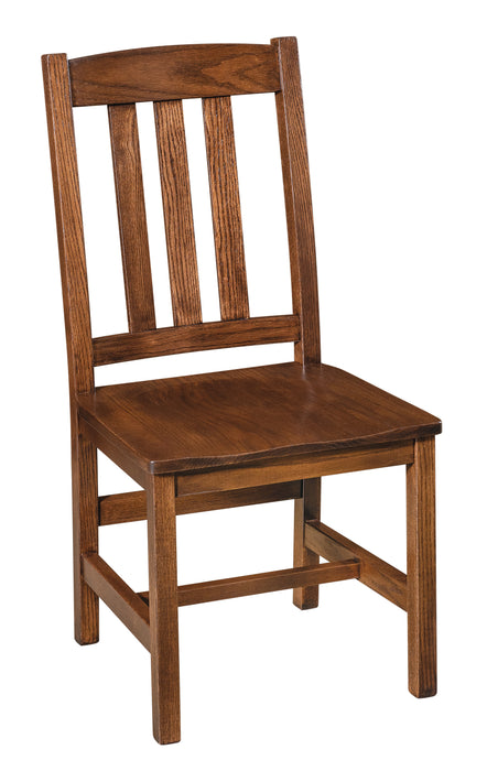 Quick Ship Amish Lodge Dining Chair Dining Chairs Mission