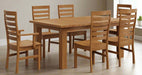 Amish Logan Dining Set Leg Table & Chair Sets Farmhouse Mission