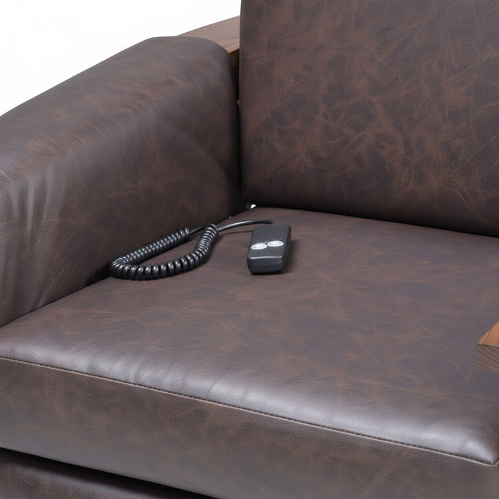 Luxury Amish Lift Chair – American Made Power Recliner with Lift Assist