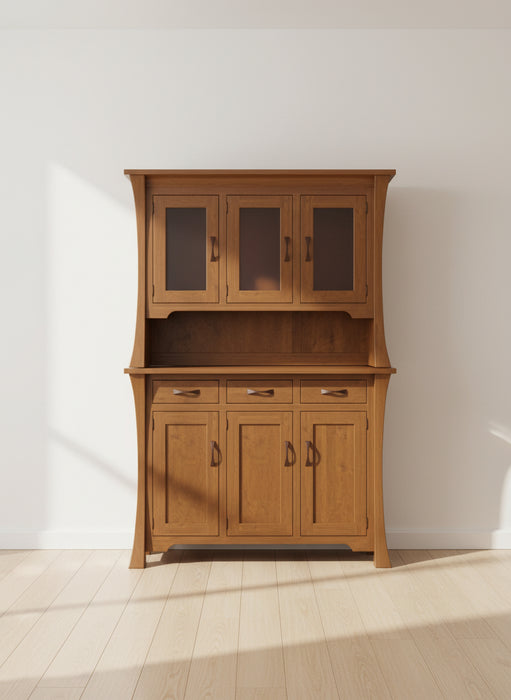 Lyndon 3-Door Hutch 3-Door Hutches Contemporary