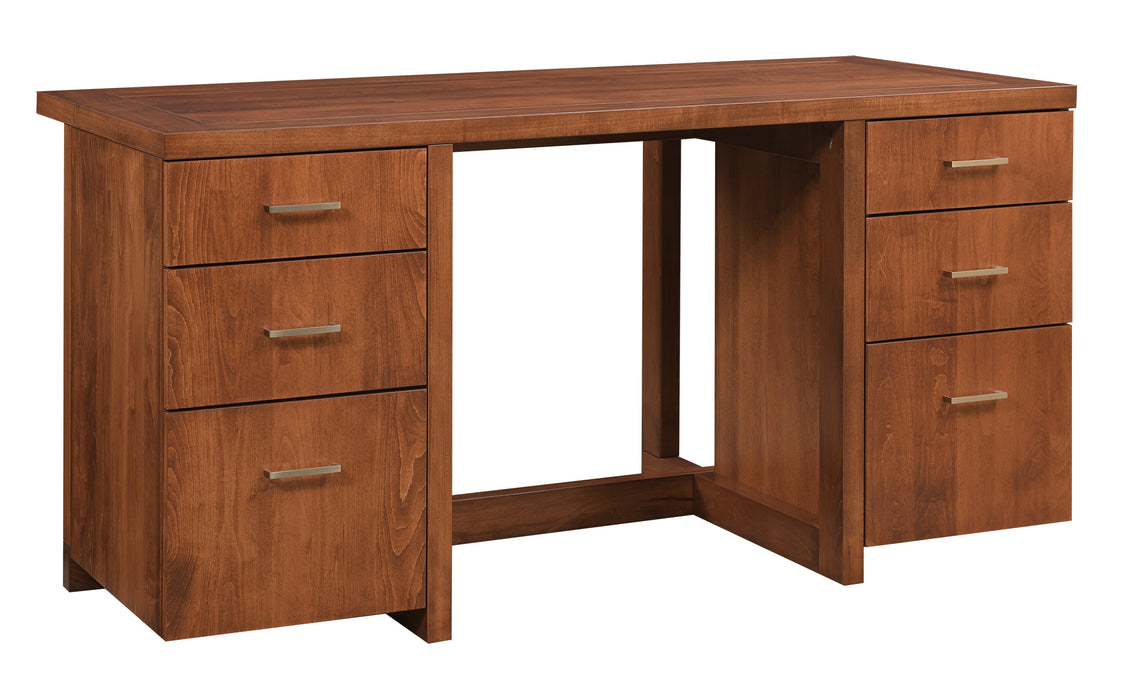 Montrose Double Pedestal Desk Double Pedestal Desks Modern