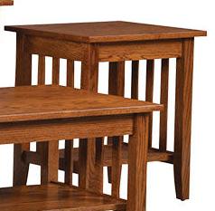 Amish Mission Open End Table End Tables Mission