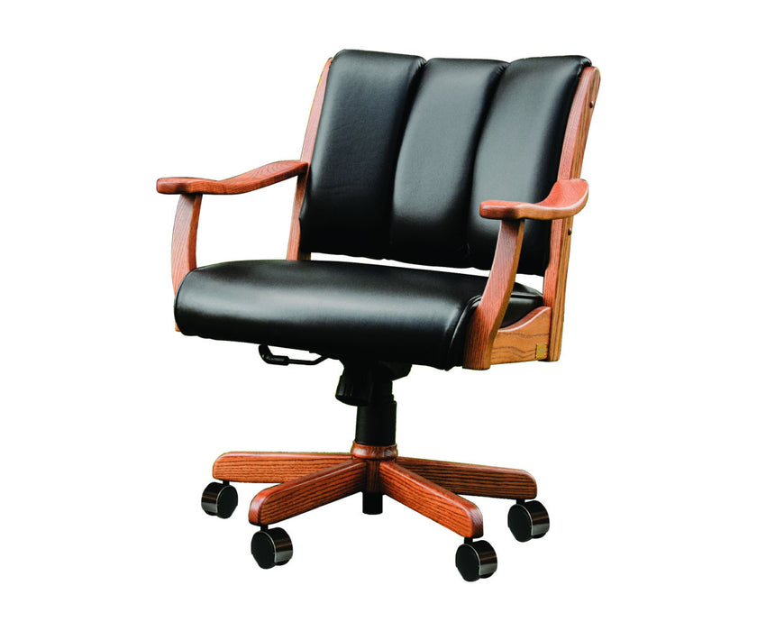 Amish Midland Arm Office Chair