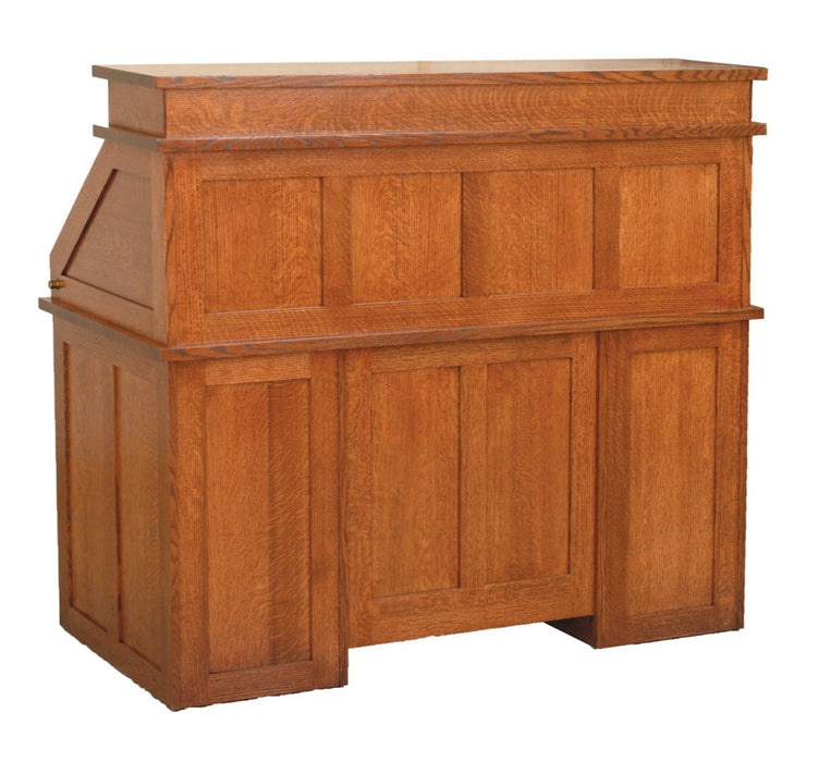 Amish Mission Deluxe Rolltop Desk Rolltop Desks Mission