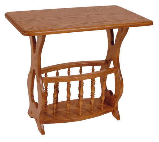 Amish Traditional Rectangle Magazine End Table End Tables Traditional