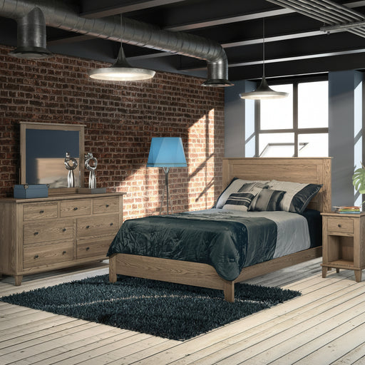 Quick Ship Madison Bedroom Set 3-Piece Set Contemporary Sunrise Hardware