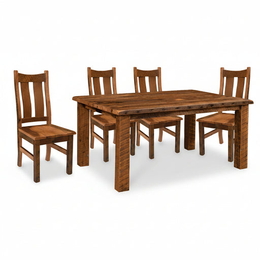 Pioneer Reclaimed Leg Table Leg Dining Tables Farmhouse Reclaimed Barnwood