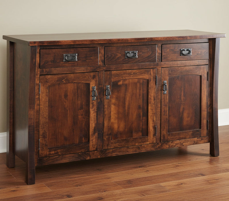 Master Buffet 3-Door Buffets Contemporary Mission