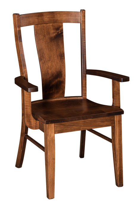 Quick Ship Amish Maverick Dining Chair Dining Chairs Contemporary