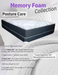 Amish Memory Foam Posture Care Mattress Mattresses