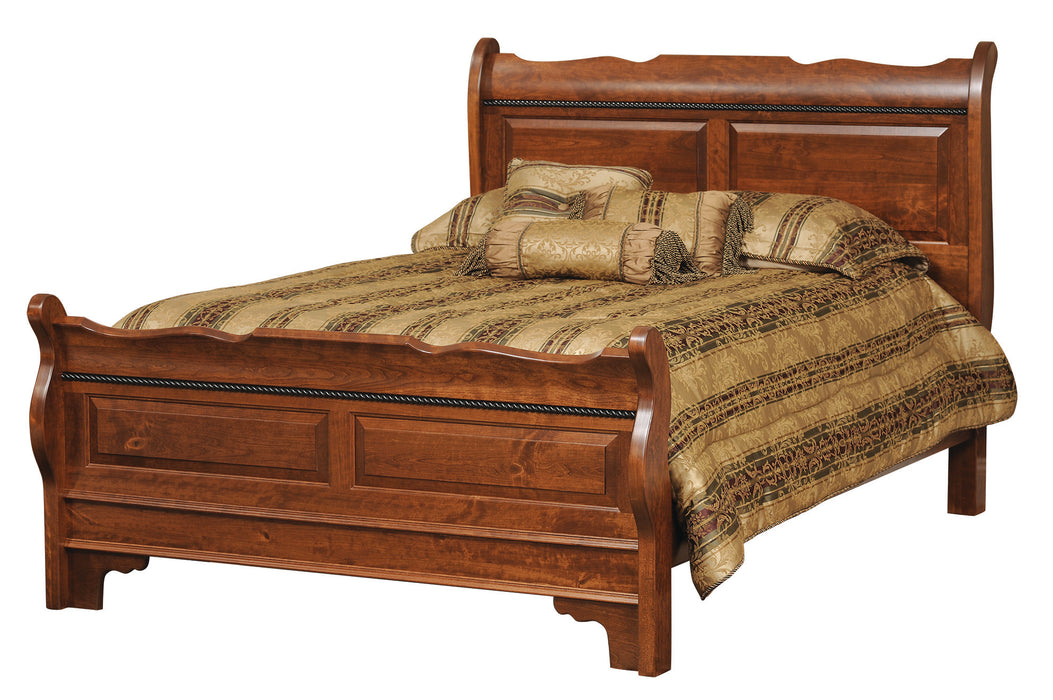 Amish Merlot Bed