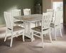 Amish Messner Dining Set Trestle Table & Chair Sets Farmhouse