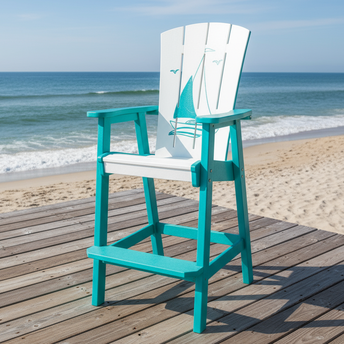 Amish Bayside Bar Chair