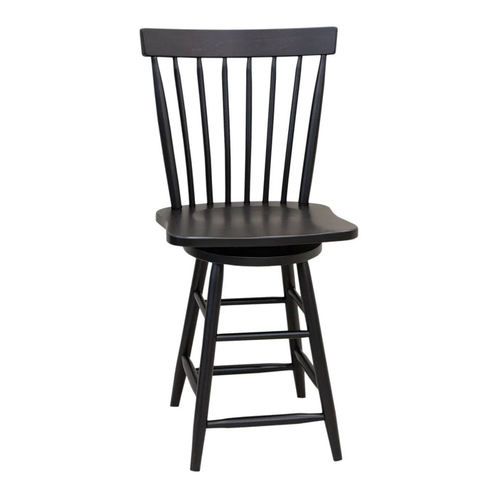 Amish Millcreek Swivel Bar Chair