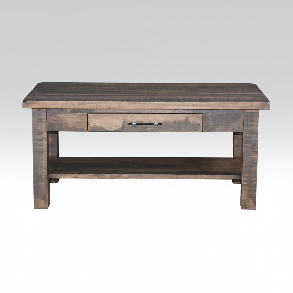 Milltown Coffee Table - Rough Sawn Coffee Tables Farmhouse Rough Sawn