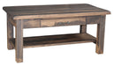 Milltown Coffee Table - Rough Sawn Coffee Tables Farmhouse Rough Sawn